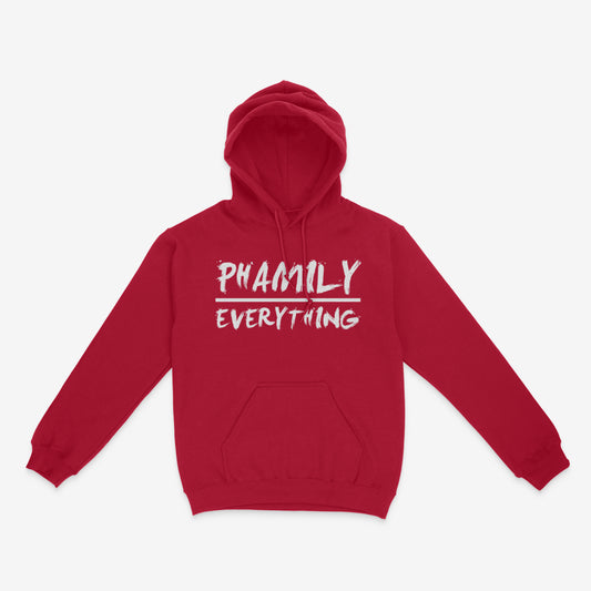 Phamily Over Everything Hoodie (Red)